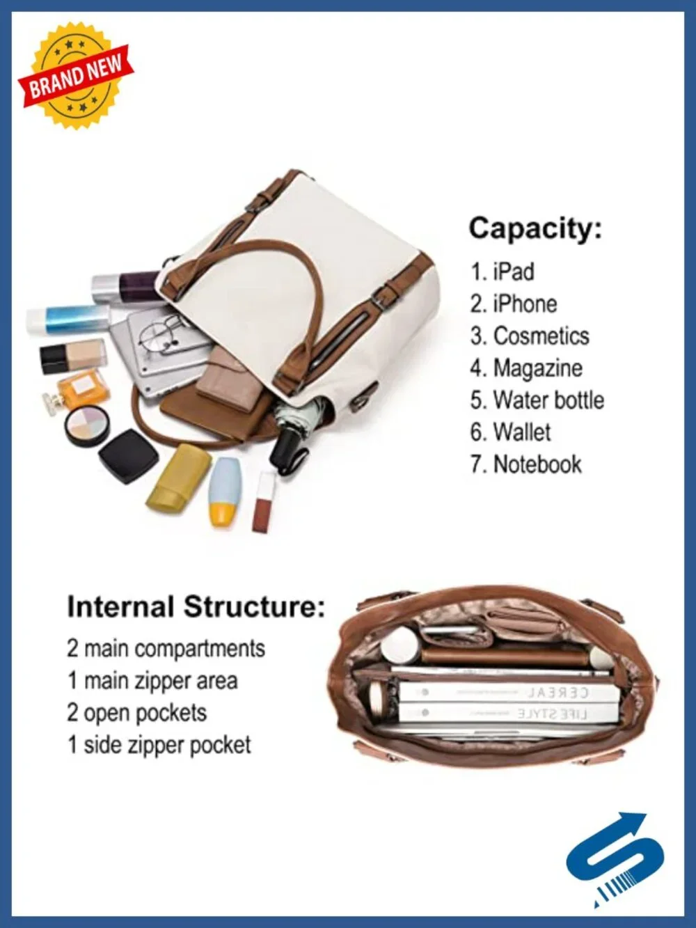 Large Hobo Bag Vegan Leather Water Repellent Shoulder Bag with Adjustable Strap